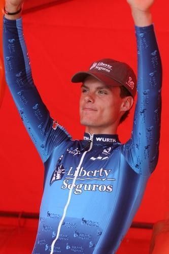 Luis Sanchez (Liberty) was the winner of today and leads the overall general classification
