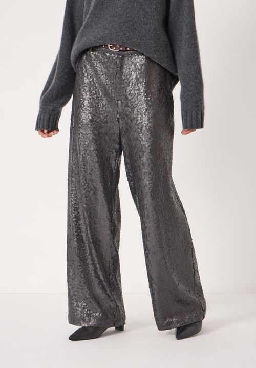 Holly Sequin Co-Ord Wide Leg Trousers