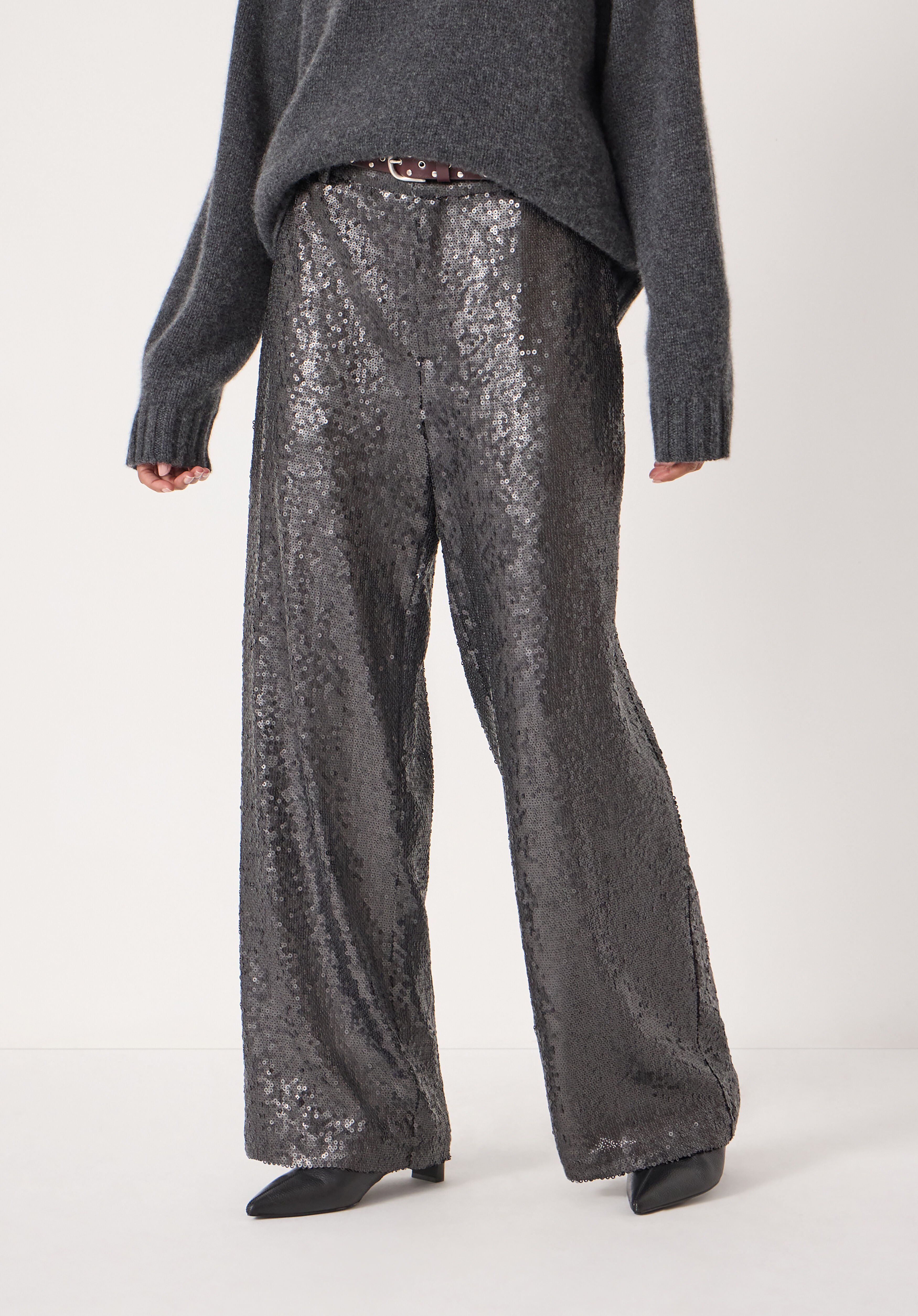 Holly Sequin Co-Ord Wide Leg Trousers