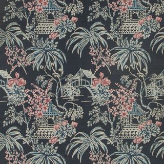 patterned wallpaper with black background