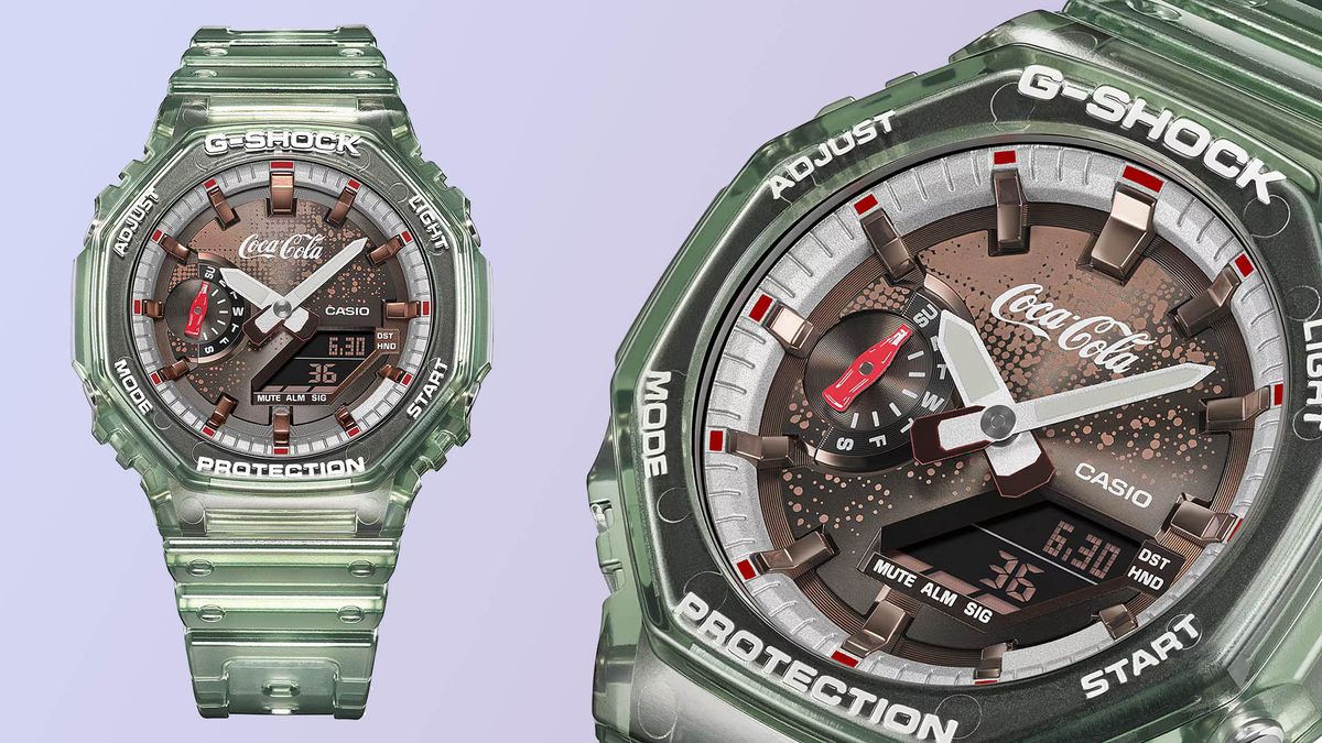 Coca-Cola x Casio G-Shock watch celebrates 140 years of the fizzy
