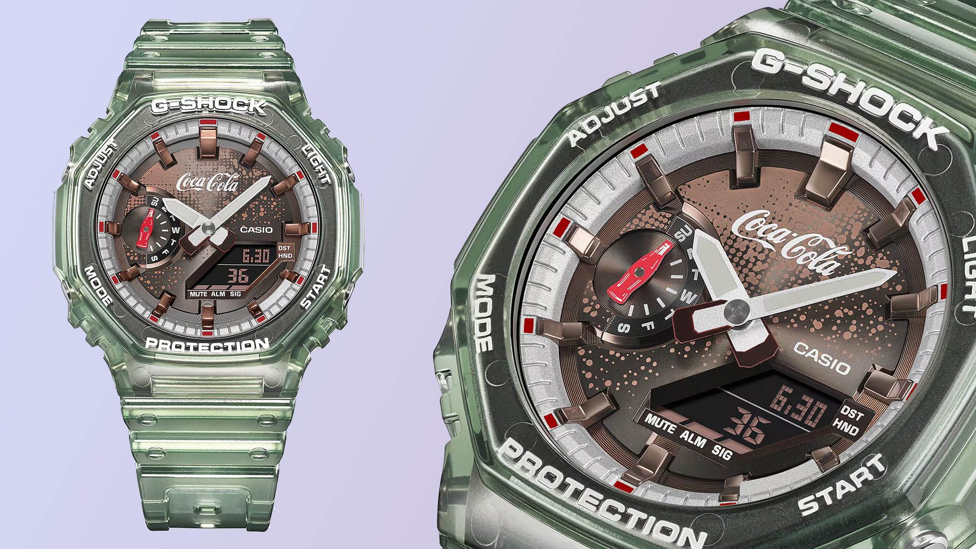 Coca-Cola x Casio G-Shock watch celebrates 140 years of the fizzy