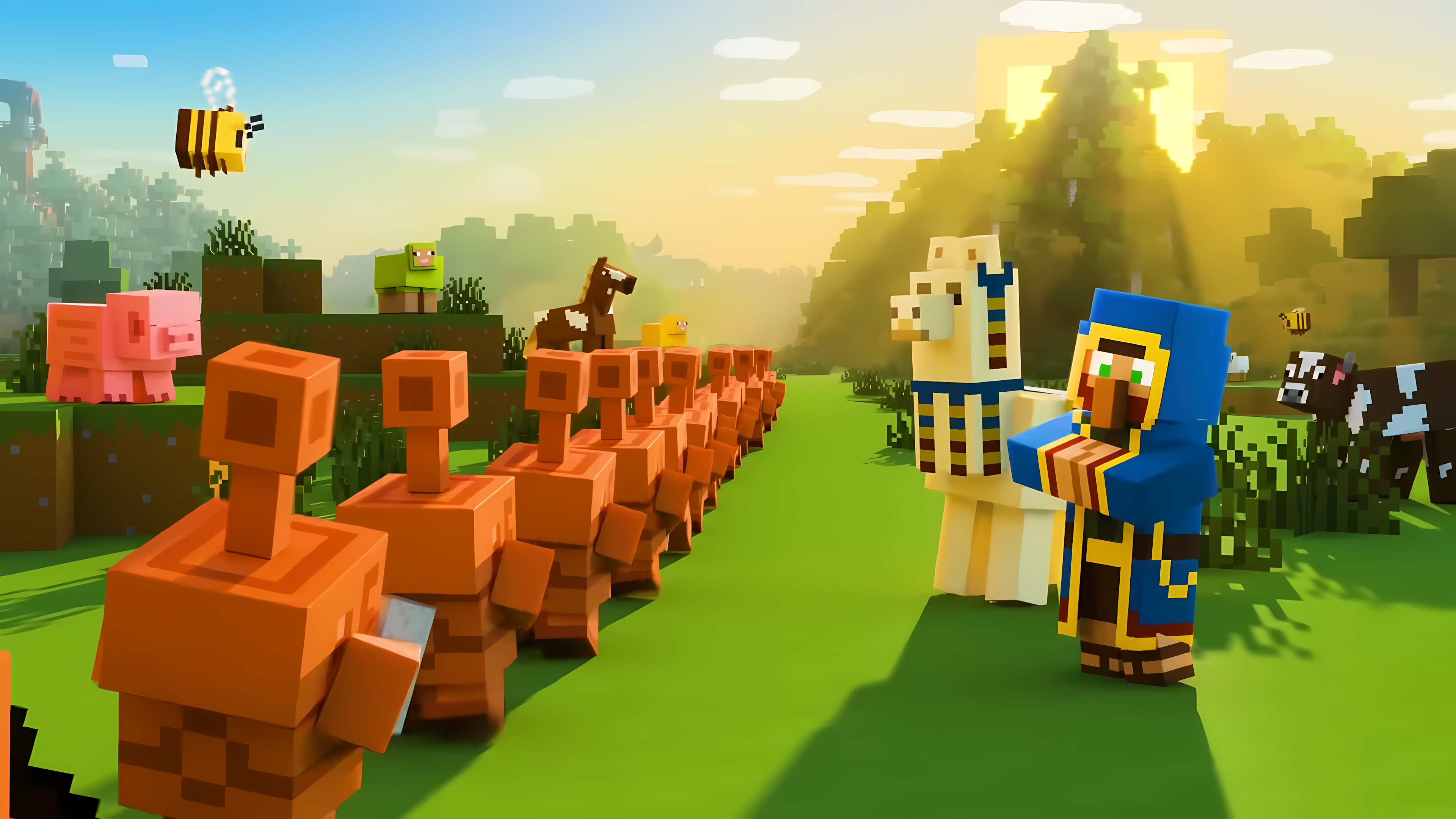 Screenshot from the Minecraft Live trailer.