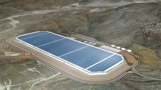 Tesla’s mighty Gigafactory is in Nevada. Credit: Tesla