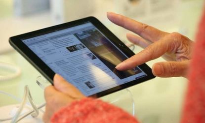 The iPad turned its users from active creators into passive consumers, said one critic. That might just be changing.