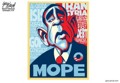 Obama cartoon world U.S.