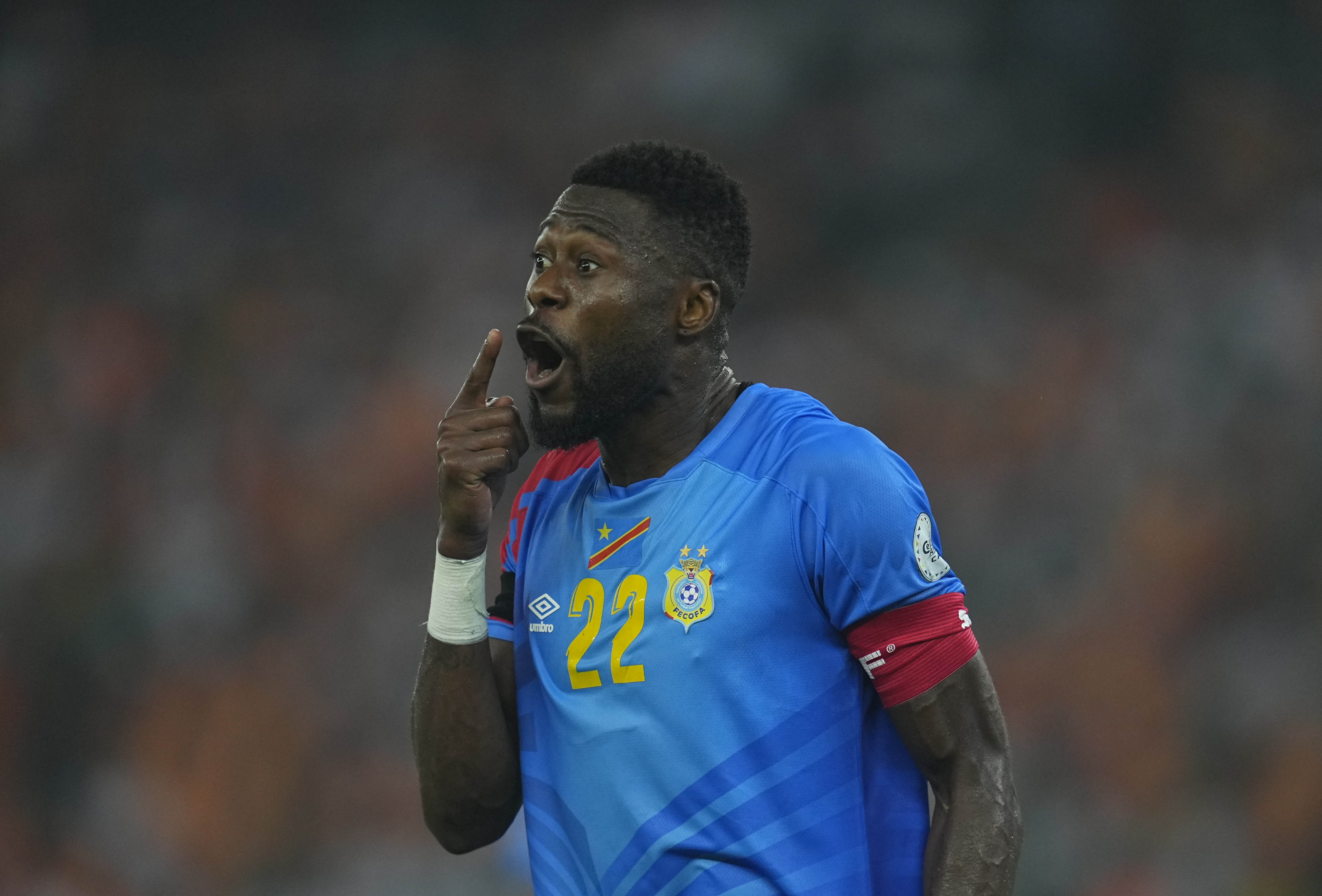 Former Newcastle United defender Chancel Mbemba is the captain of DR Congo