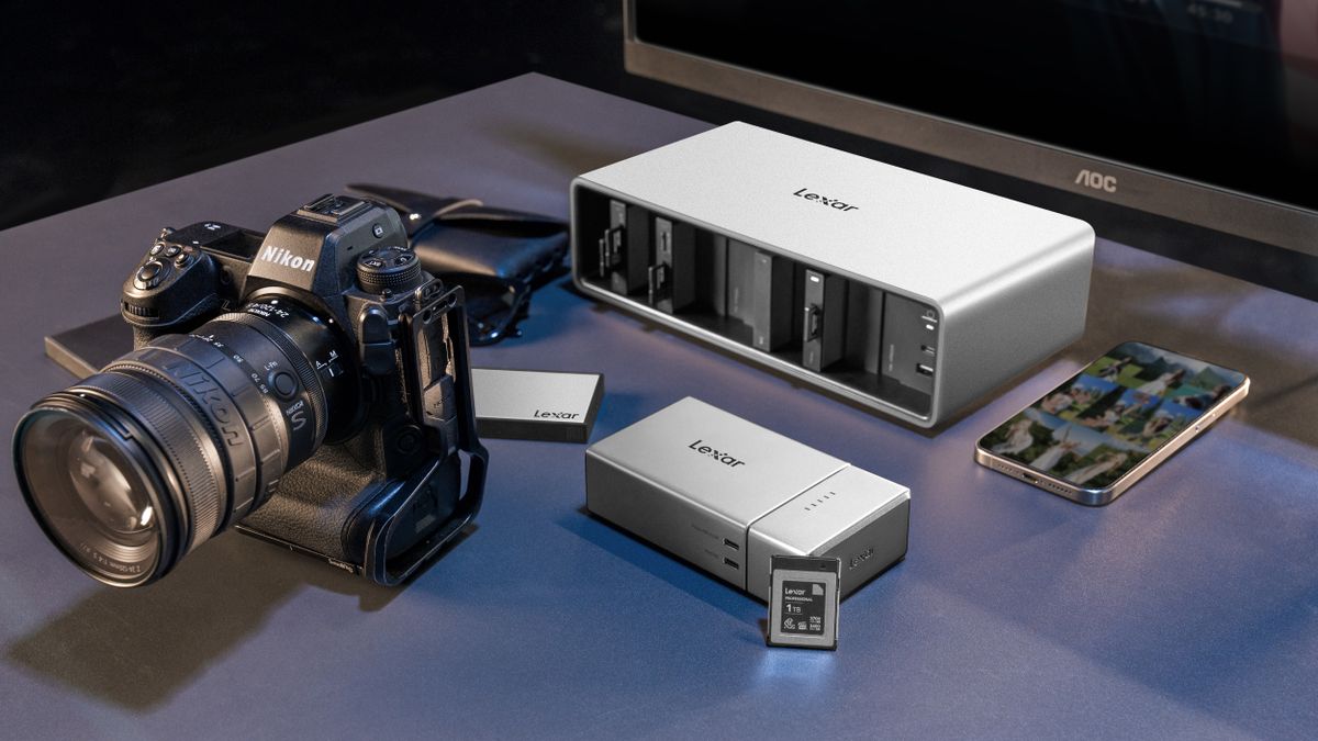Lexar's new modular card reader and data storage system is a pro ...