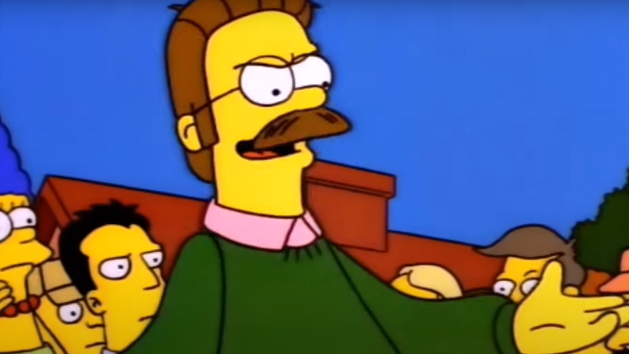 Una captura de pantalla de los Simpsons