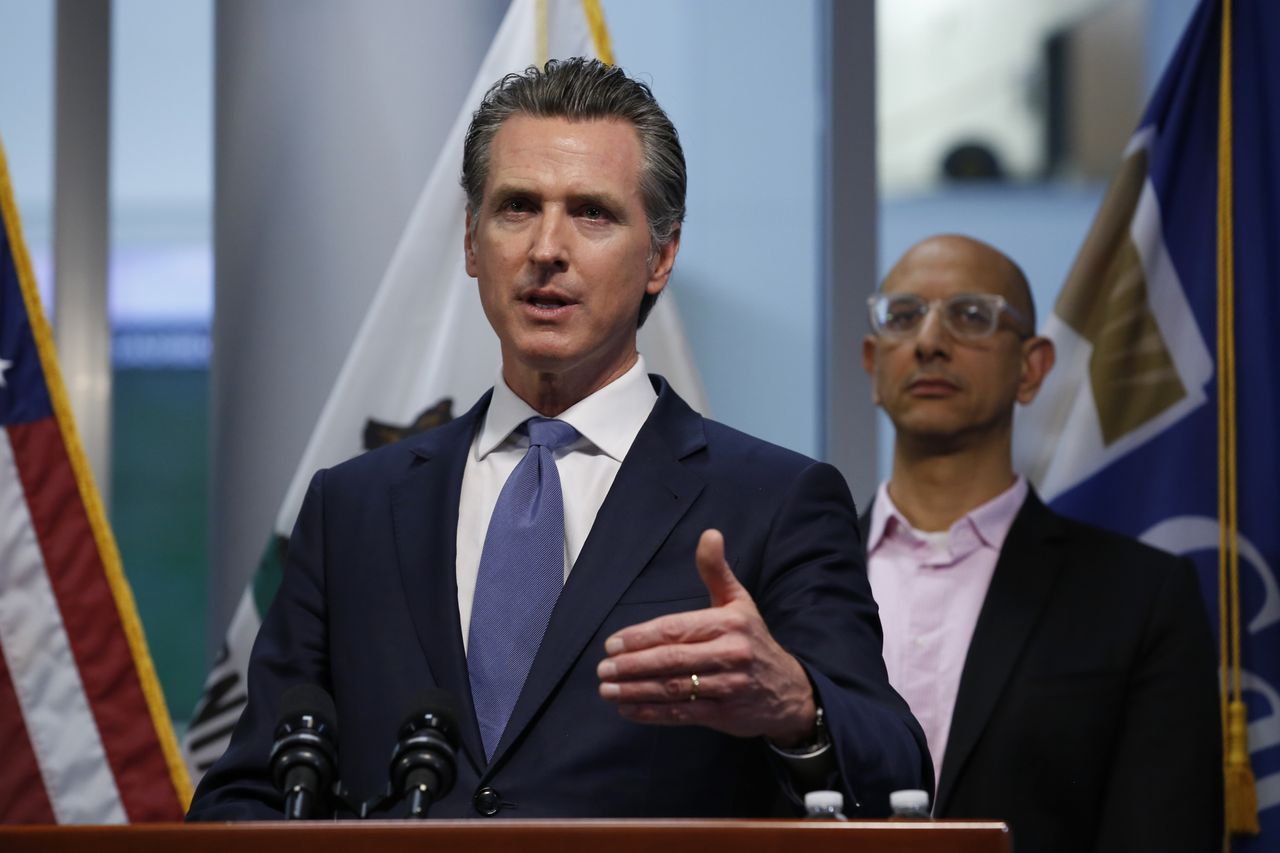 Gavin Newsom.