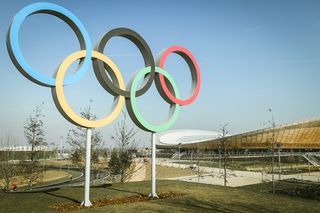 The Olympic rings serve as a permanent reminder of what took place on the site in 2012