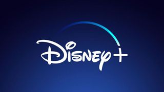 En bild på Disney Plus-logon mot en blå bakgrund