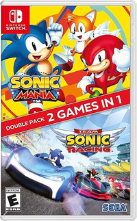   Sonic Mania + Team Sonic Racing double pack