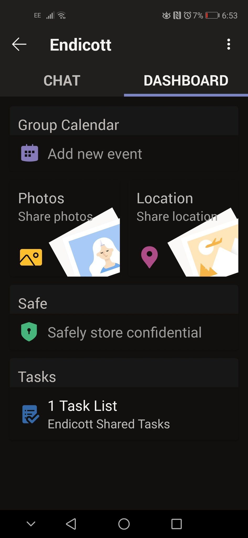 Microsoft Teams Personal Dashboard
