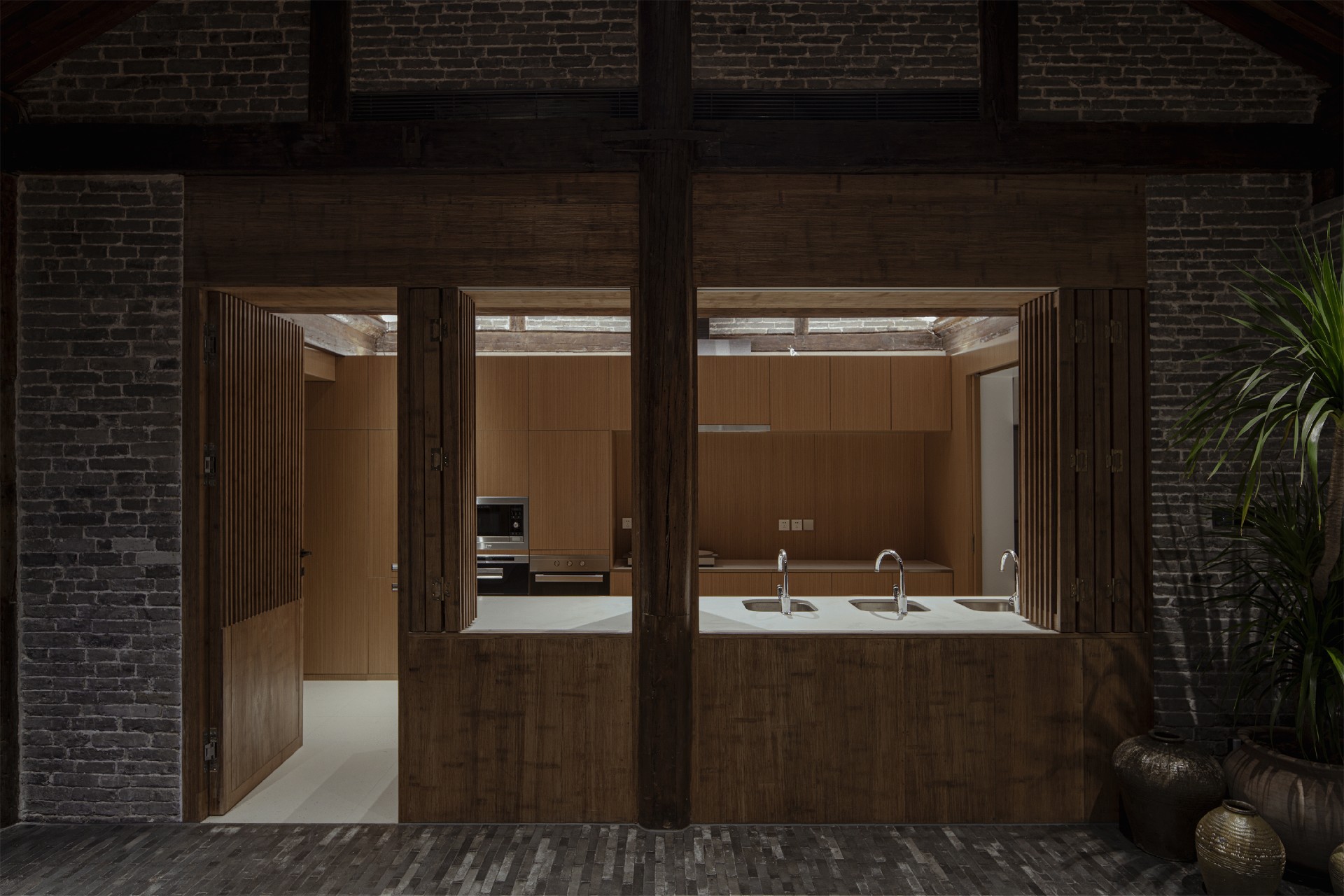 Qishe courtyard china archstudio