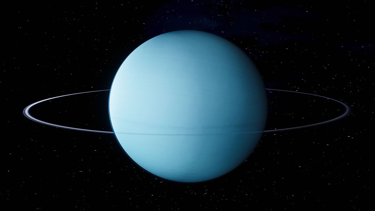 an illustration of Uranus