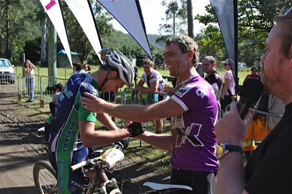 Ben Mather after the race
