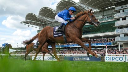 William Buick rides Notable Speech to win The Qipco 2000 Guineas Stakes
