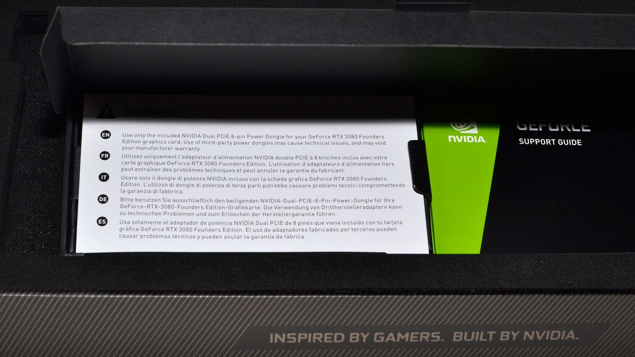 Nvidia GeForce RTX 3080 Founders Edition product images