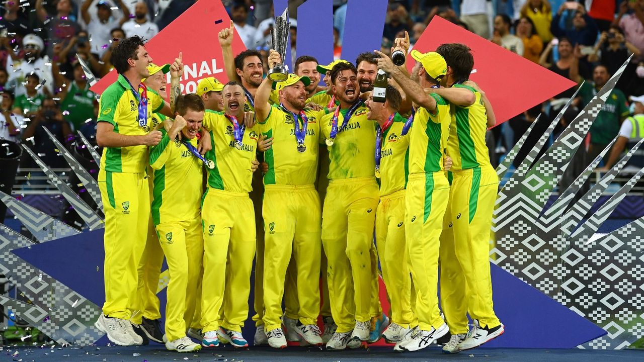 Australia beat New Zealand in the ICC Men&amp;#039;s T20 World Cup final 