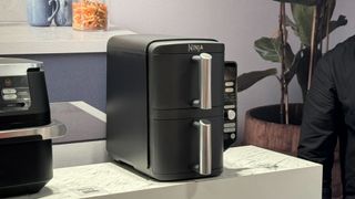 Ninja Double Stack air fryer on a countertop