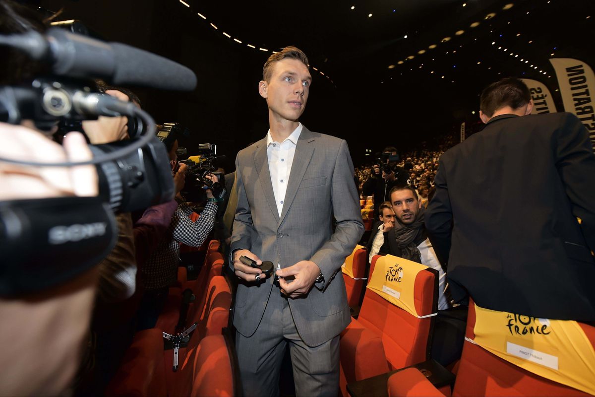 Tony Martin at the 2016 Tour de France presentation