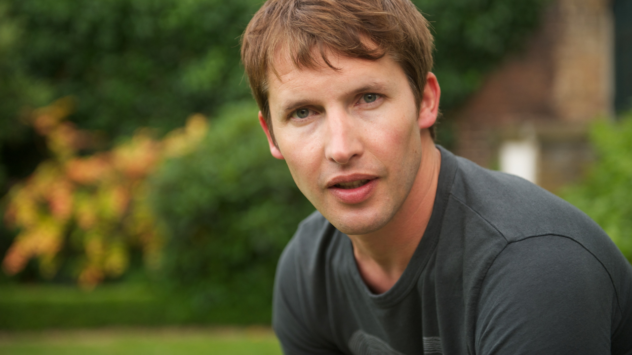 James Blunt backstage at the Hampton Court Palace Festival at Hampton Court Palace on June 14, 2011 in London, England.