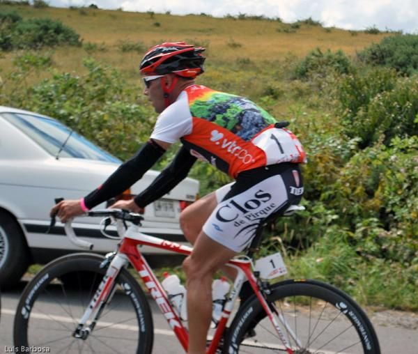 Mountains classification leader Gonzalo Garrido (Clos de Pirque &ndash; Trek)