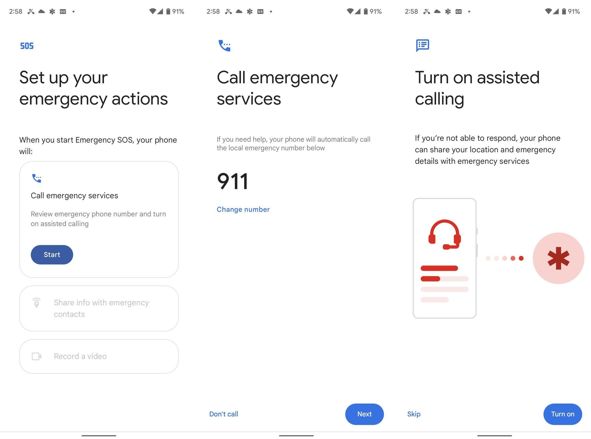 How to set up Safety Check