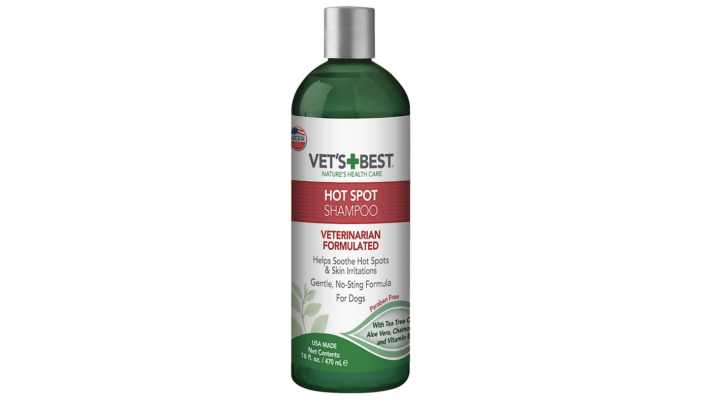 Vets Best dog shampoo for itchy skin
