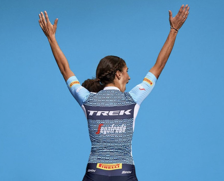 Trek-Segafredo show off splashy patterns for backs of 2023 jerseys
