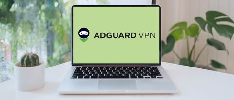 AdGuard VPN on a PC screen