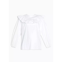 **MATERNITY White Poplin Pintuck Blouse Now £20 Was £29