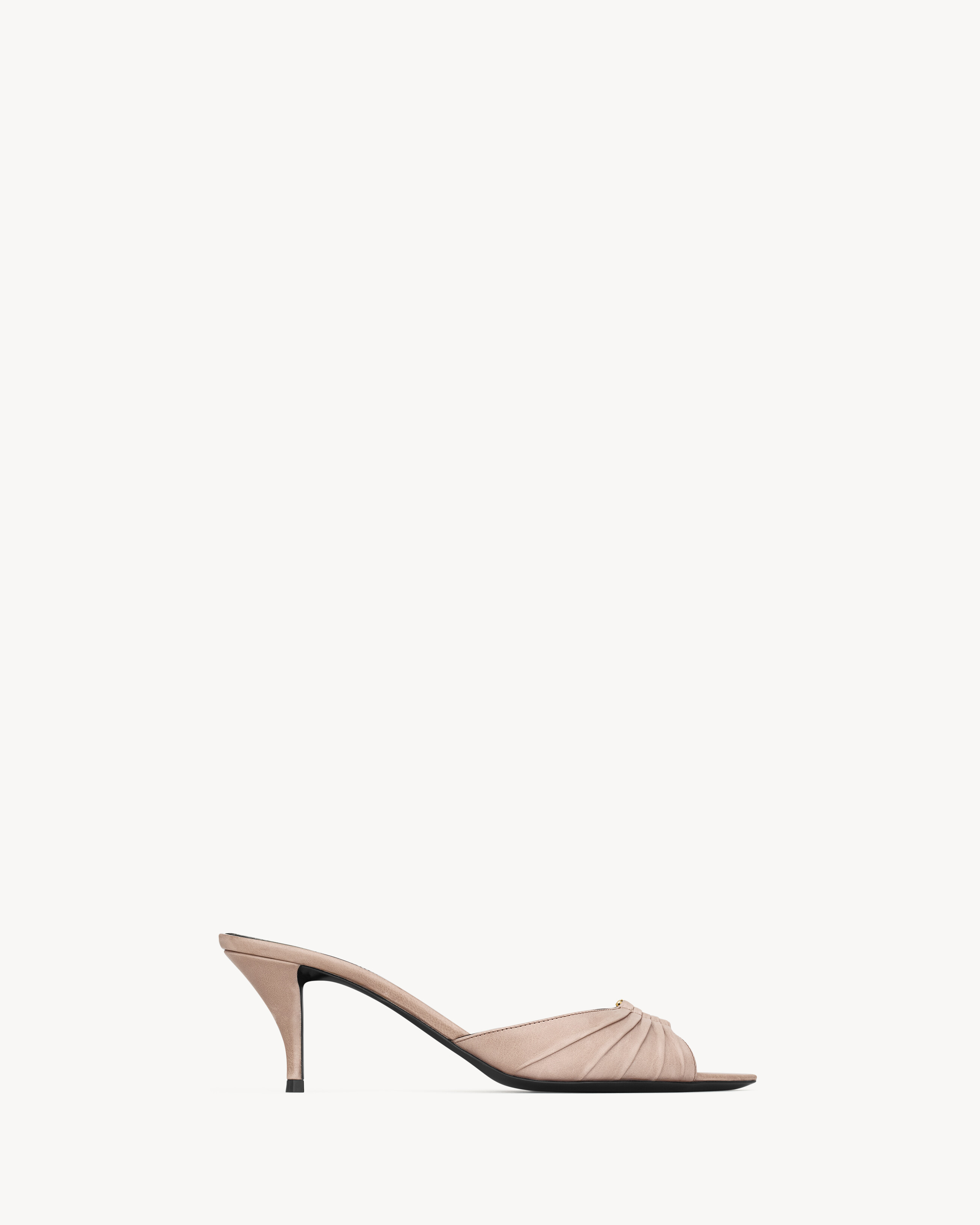 Babylone Mules in Smooth Leather