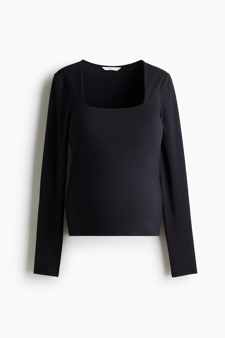 Mama Square-Neck Top