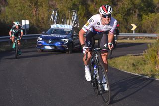 Zdenek Stybar attacks late in the day on stage 5 at Volta ao Algarve