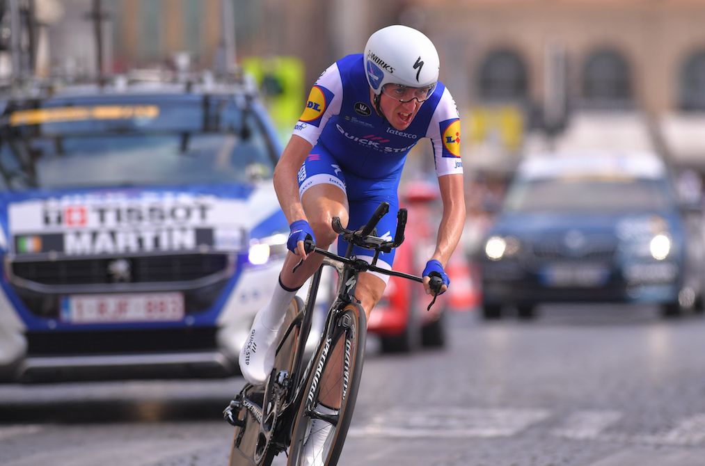 Dan Martin on the 20th stage of the Tour de France