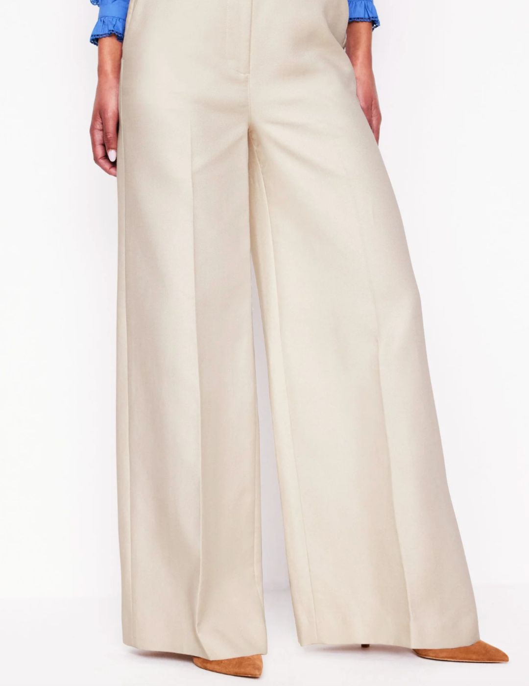 Boden, Wide Flare Trousers