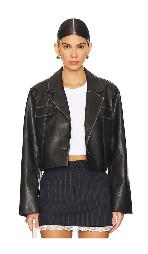 Blakely Faux Leather Jacket