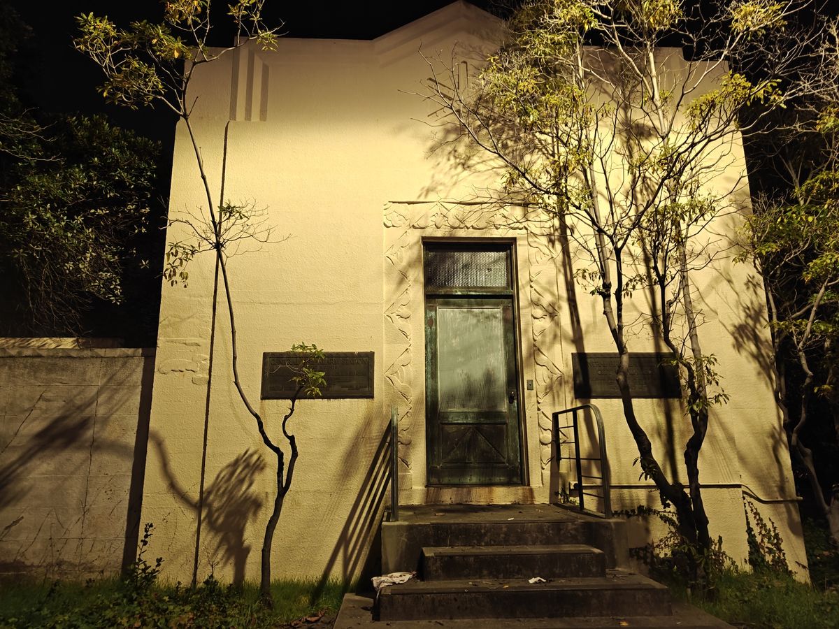 Power station at night shot by OnePlus 13R