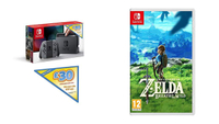 Nintendo Switch + Breath of the Wild + £30 eShop credit |  £299.99 at Amazon (was £326.99)