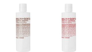 A shampoo and conditioner from Malin+Goetz.