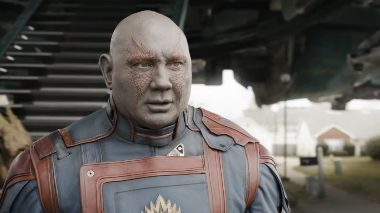Dave Bautista as Drax in Guardians 3