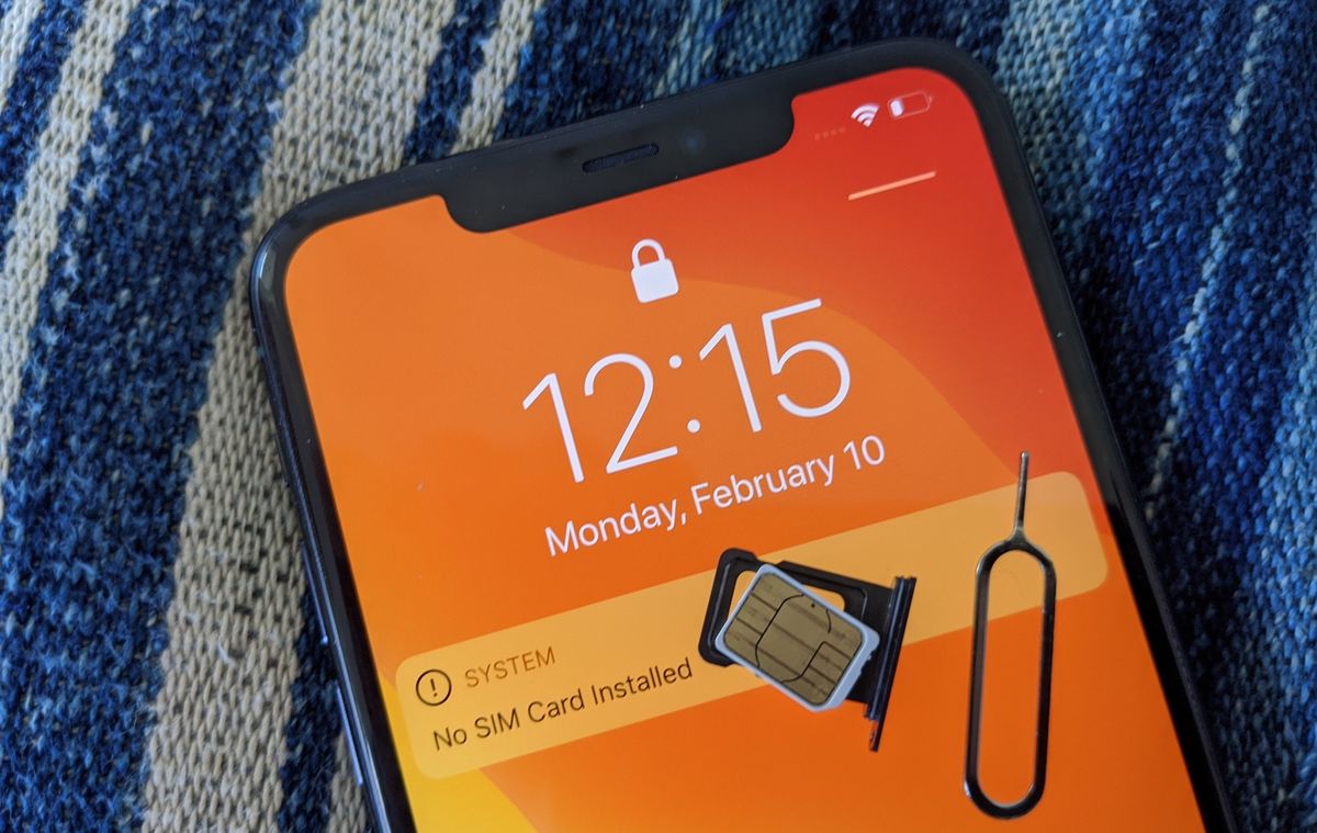 How to unlock the SIM card on your iPhone