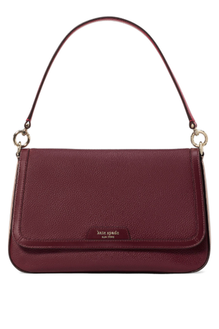 Kate Spade New York Hudson Colorblock Pebbled Leather Satchel (Was $328) 