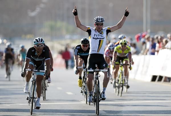 Matt Goss (HTC - Highroad) outkicked Daniele Bennati (Leopard Trek) and Edvald Boasson Hagen (Sky) for the win.