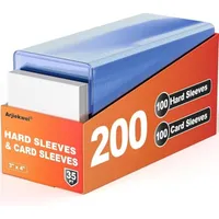 Arjiekwei 200 Card Sleeves (Hard Plastic) Arjiekwei 200 Card Sleeves (Hard Plastic)
