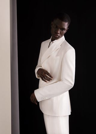 Tailored suits white jacket