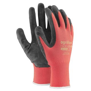 24 Pairs New Latex Coated Work Gloves, Safe, Durable, Garden Grip Builder 