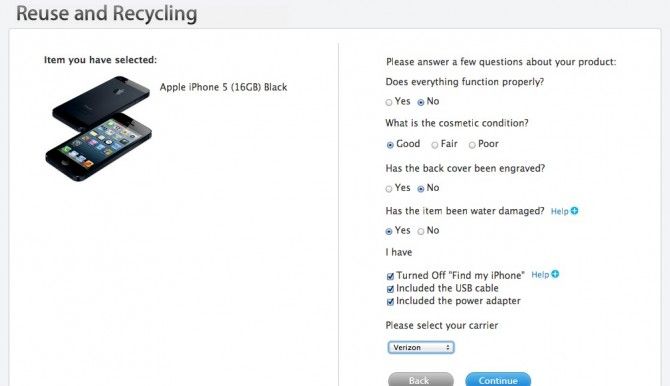 Picture of How much does it cost to fix water in iPhone? - Darwin's Data